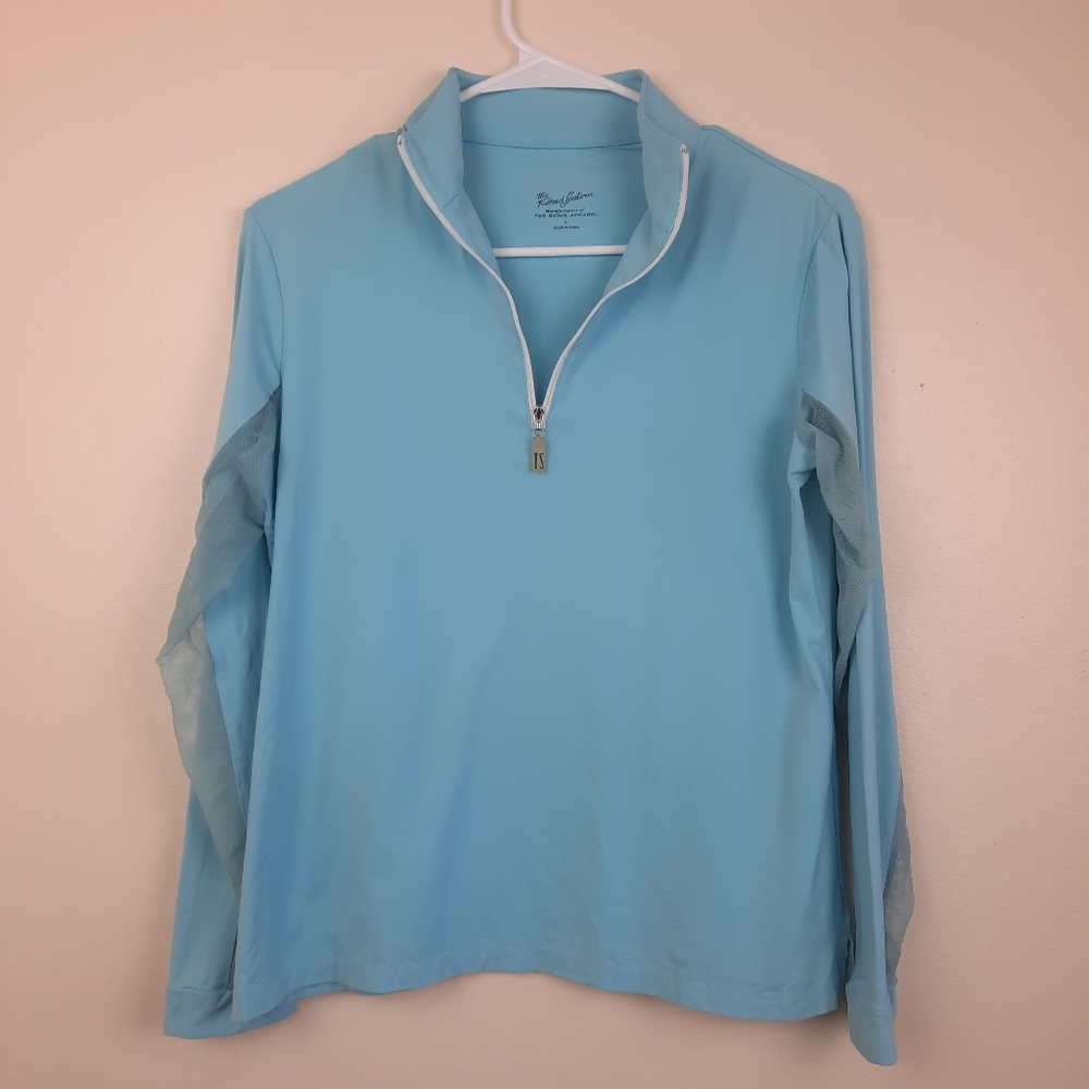 Blue Long Sleeve Women's Top